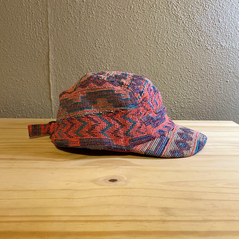 Urban Outfitters Pink & Blue Tribal Patterned Bohemian Baseball Hat Unisex OS